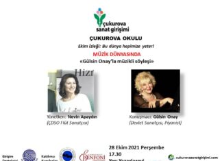 Piyanist Gülsin Onay Çukurova Okulu’nda