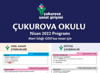 ÇSG ÇO Nisan 2022 Programı