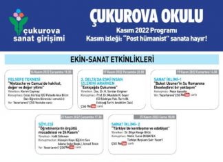 Çukurova Okulu Kasım Programı
