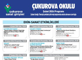 Çukurova Okulu Şubat programı