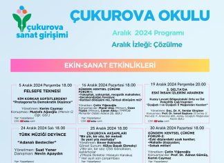 Aralık 2024 Programı