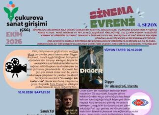 Çukurova Sanat Girişimi Ekim 2026 sinema evreni 4.sezon