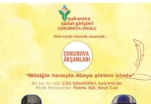 ÇUKUROVA AKŞAMLARI 2026 EKİM